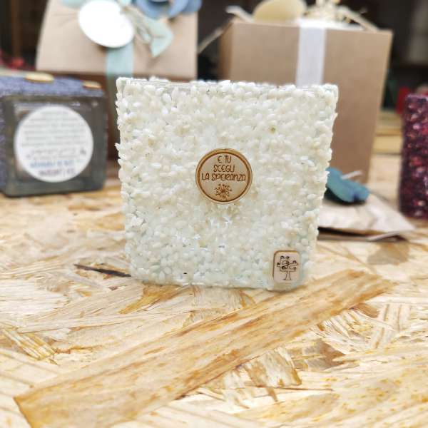 ecolanterna portacandela regalo artigianale sostenibile